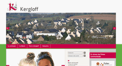 Desktop Screenshot of kergloff.fr
